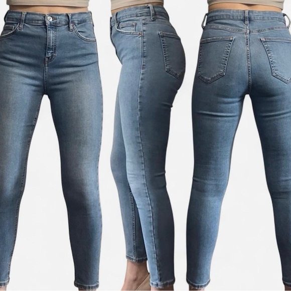 TOPSHOP MOTO - JAMIE HIGH RISE SKINNY JEAN - Picture 1 of 6